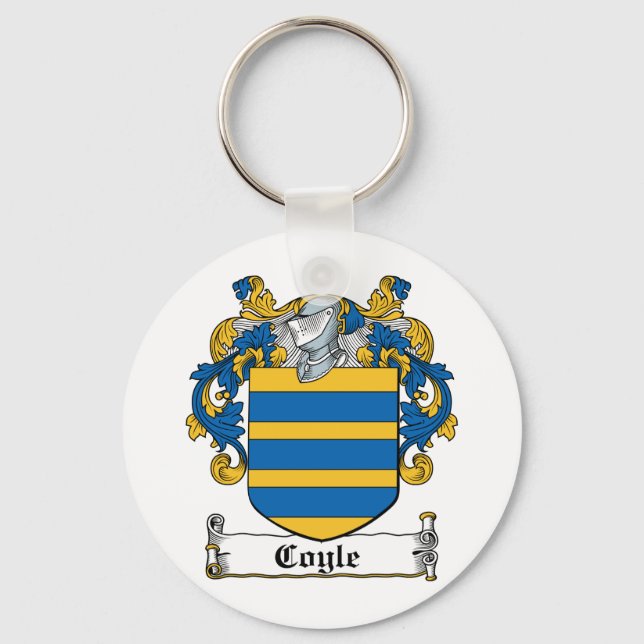 Llavero Coyle Family Crest (Anverso)