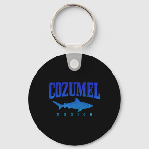Llavero Cozumel Beach Mexico Scuba Diver Sharm Vint