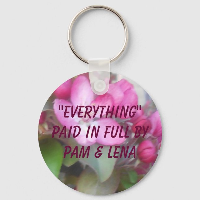 Llavero Crab Apple Design Keychain (Anverso)