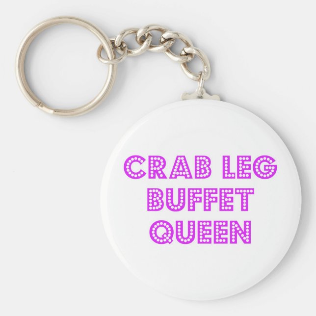 Llavero Crab Leg Buffet Queen (Frente)