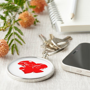 Llavero Crackeado + Corazón roto