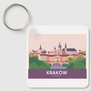 Llavero Cracovia Polonia Pastel Viajes – Castillo de Wawel