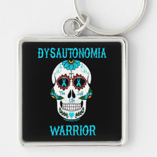 Llavero Cráneo de azúcar/guerrero...Disautonomía