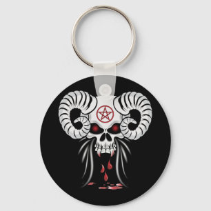 Llavero Cráneo de cuernos del espolón