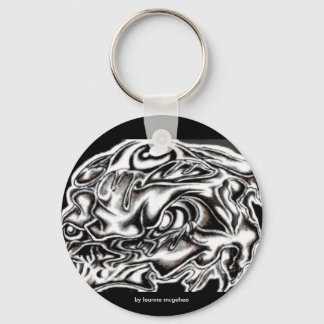 Llavero cráneo de ojos