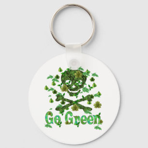 Llavero Cráneo del Día de la Tierra