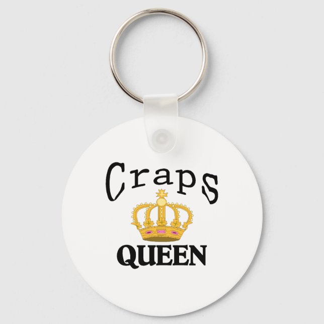 Llavero Craps Queen (Anverso)