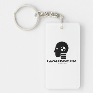 Llavero CrashDummyDom Gaming Logo KeyChain