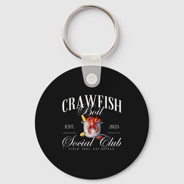 Llavero Crawfish Boil Social Club Cajun Seafood Festival S (Anverso)