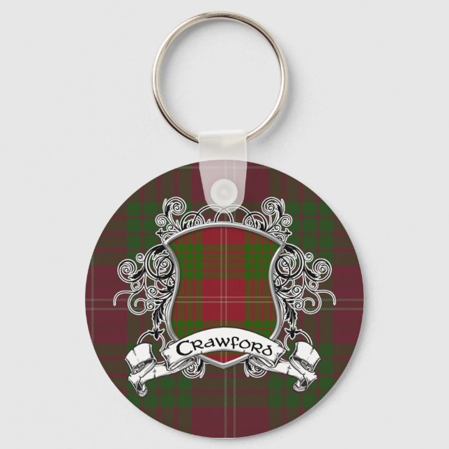 Llavero Crawford Tartan Shield (Anverso)
