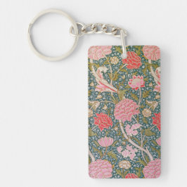 Llavero Cray - Art nouveau floral print by William Morris