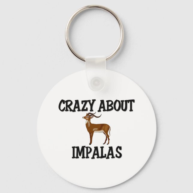 Llavero Crazy About Impalas (Anverso)