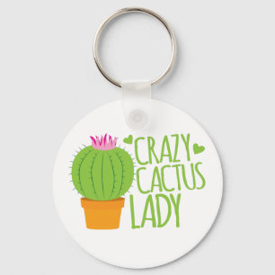 Llavero Crazy Cactus Lady