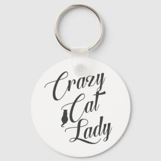 Llavero Crazy Cat Lady Mascota Cat Lover