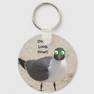 Llavero Crazy Eyed Sea Gull