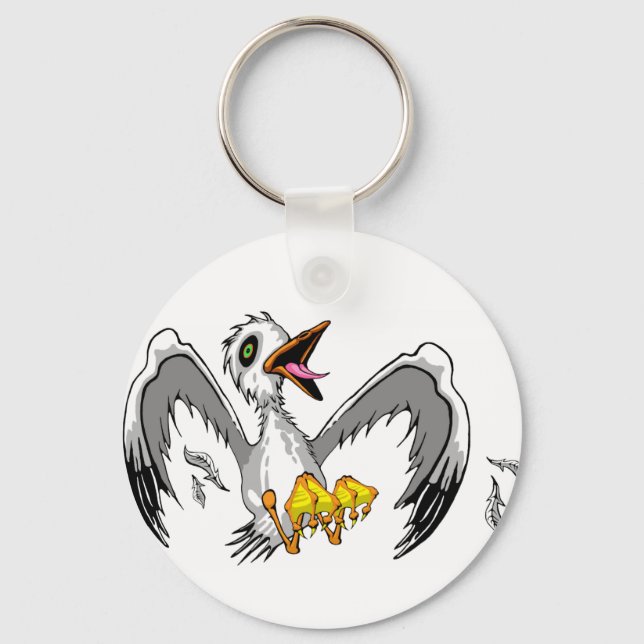 Llavero Crazy Gull Keychain (Anverso)