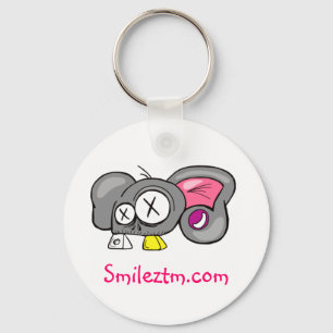 Llavero Crazy Mouse Head Design