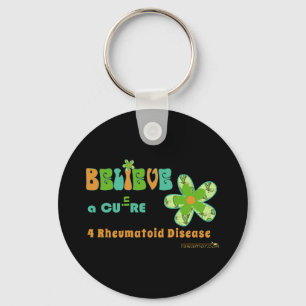 Llavero Crea en un mensaje de la CURACIÓN