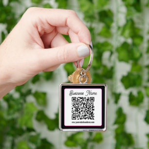 Llavero Crea instantáneamente un código QR escaneable para