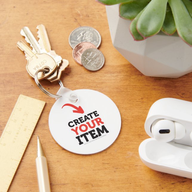 Llavero CREA-TÚ-MISMO DIY Personalizado carga tu diseño (Escritorio )