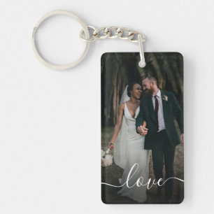 Llavero Crea Tu Propia Boda de Recién Casados con Foto Per
