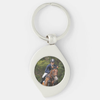 Llavero Crea tu propia foto de caballo ecuestre personaliz