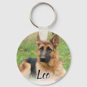 Llavero Crea tu propia foto de mascota con nombre personal