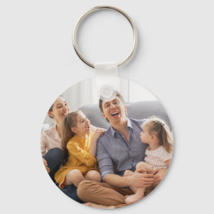 Llavero Crea tu propia foto familiar personalizada