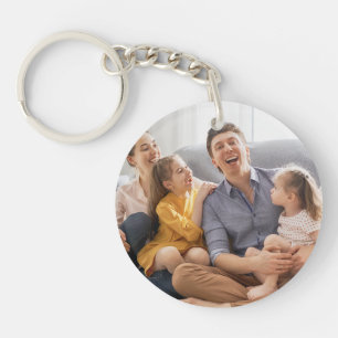 Llavero Crea tu propia foto familiar personalizada