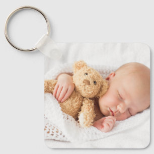 Llavero Crea tu propia foto moderna personalizada de niños
