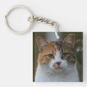 Llavero Crea tu propia foto personalizada de tu gato como