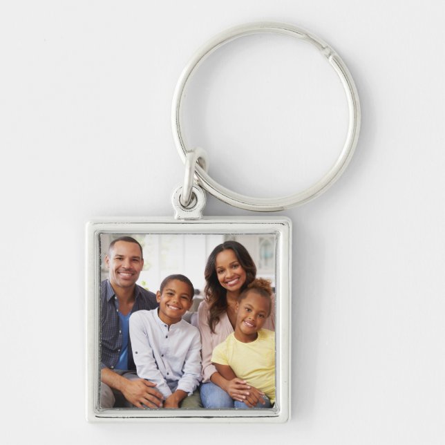 Llavero Crea tu propia foto personalizada DIY (Frente)
