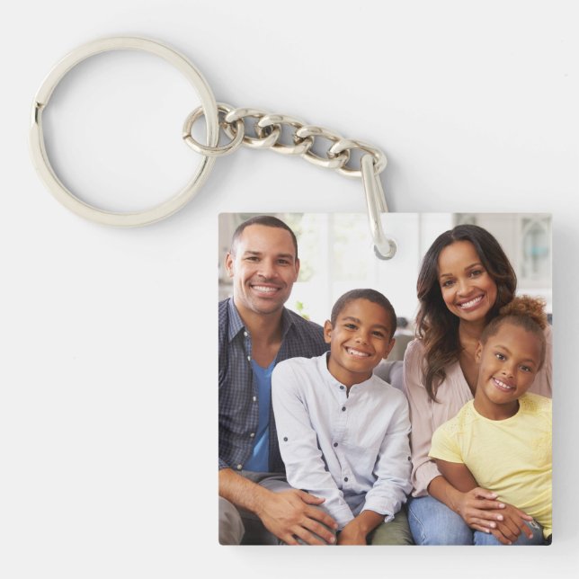Llavero Crea Tu Propia Foto Personalizada DIY Pic (Frente)