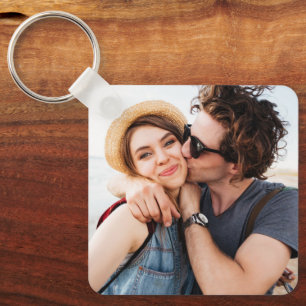 Llavero Crea tu propia foto personalizada doble cara