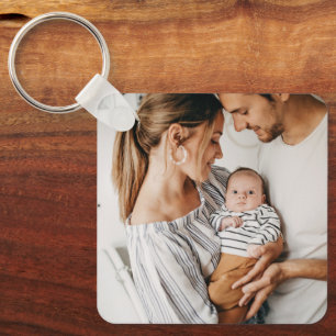 Llavero Crea tu propia foto personalizada doble cara