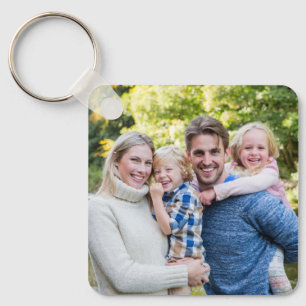 Llavero Crea tu propia foto personalizada doble cara