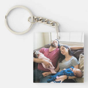 Llavero Crea tu propia foto personalizada Pic DIY Familia