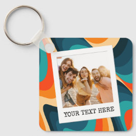 Llavero Crea tu propia foto retro