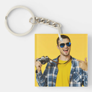 Llavero Crea tu Propia Imagen Personalizada de Foto