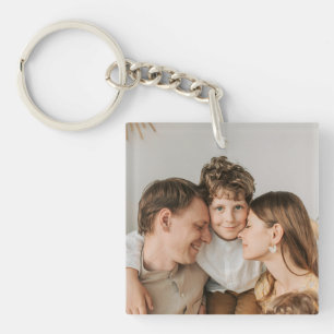Llavero Crea tu propia imagen personalizada de foto DIY