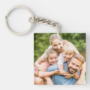 Llavero Crea tu propia imagen personalizada de foto DIY
