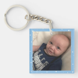 Llavero Crea tu propio 2 foto niño acrílico