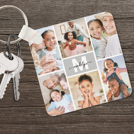 Llavero Crea tu propio collage de 6 fotos personalizado
