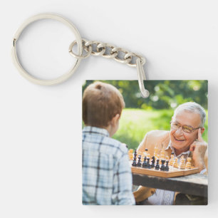 Llavero Crea tu propio regalo de fotos de nietos personali