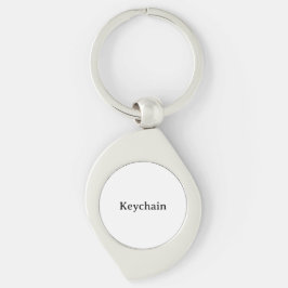 Llavero Crea tu propio remolino personalizado simple 2"x1.