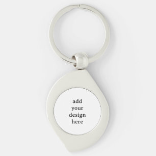 Llavero Crea tu propio remolino personalizado simple 2"x1.