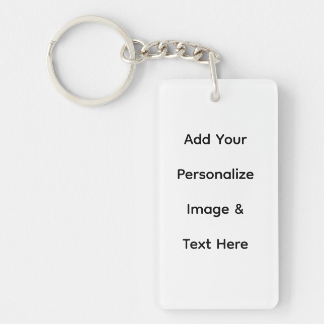 Llavero crea tu propio texto personalizado (Frente)