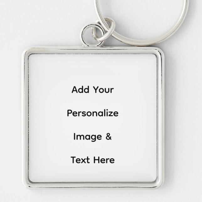 Llavero crea tu propio texto personalizado (Frente)