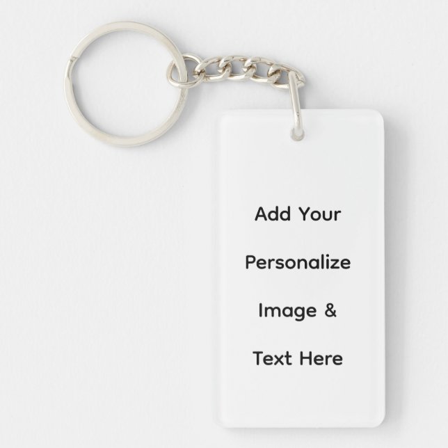 Llavero crea tu propio texto personalizado (Frente)