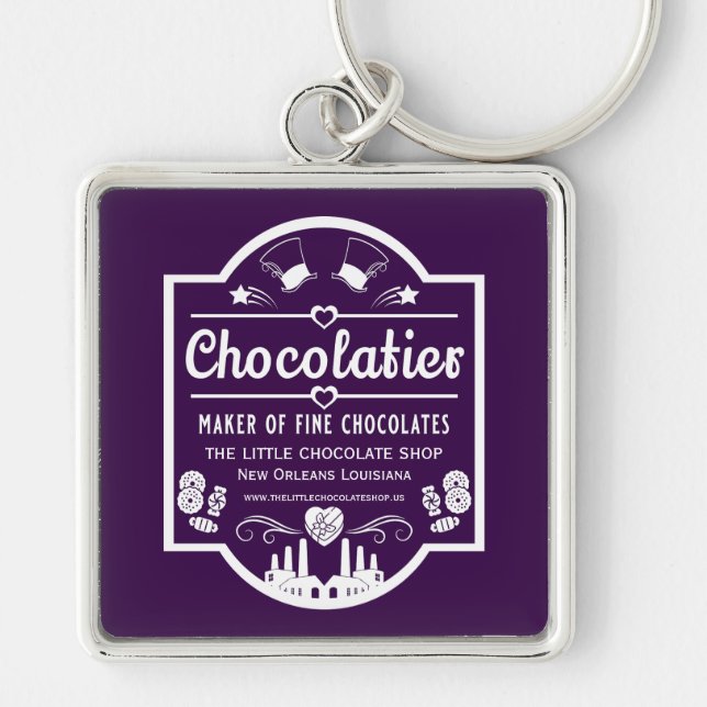 Llavero Creador de chocolate (Frente)
